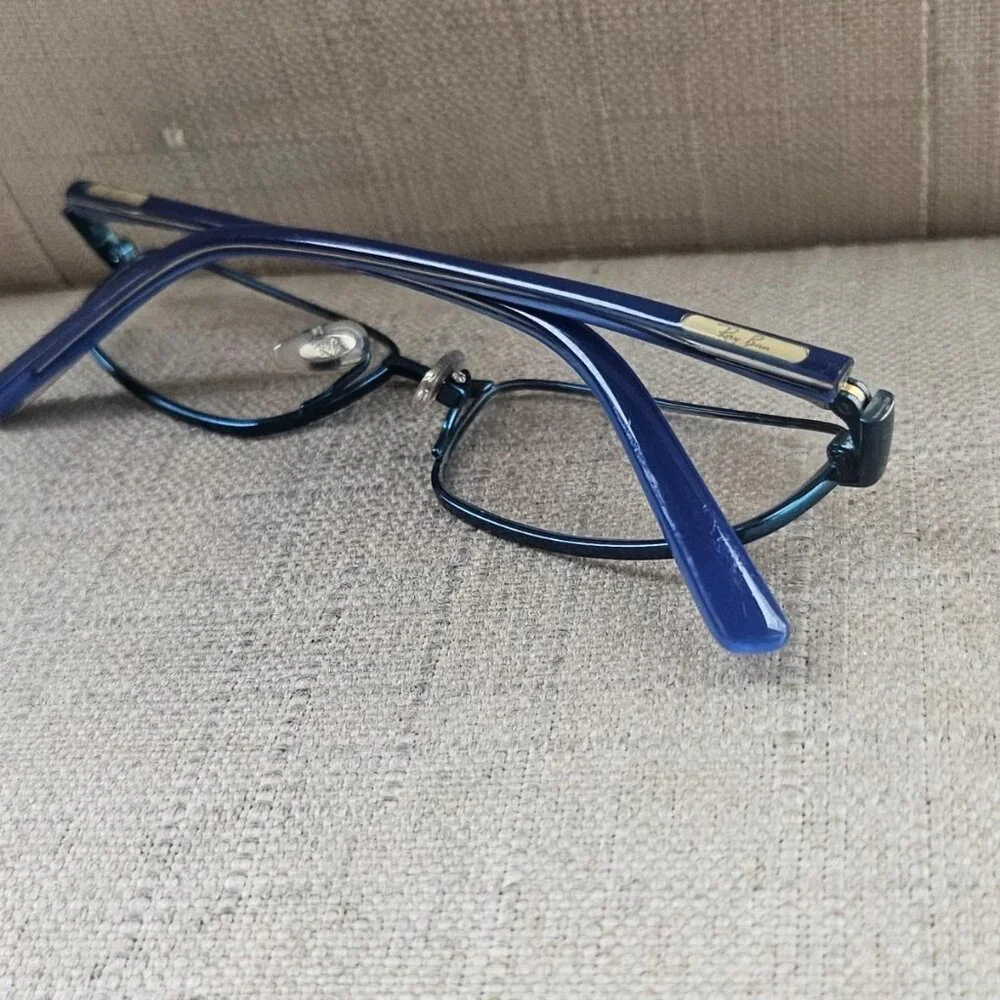 Ray-Ban Kids Glasses Frame Titanium RB1018T Eyeglasses Blue Tone Eye Wear